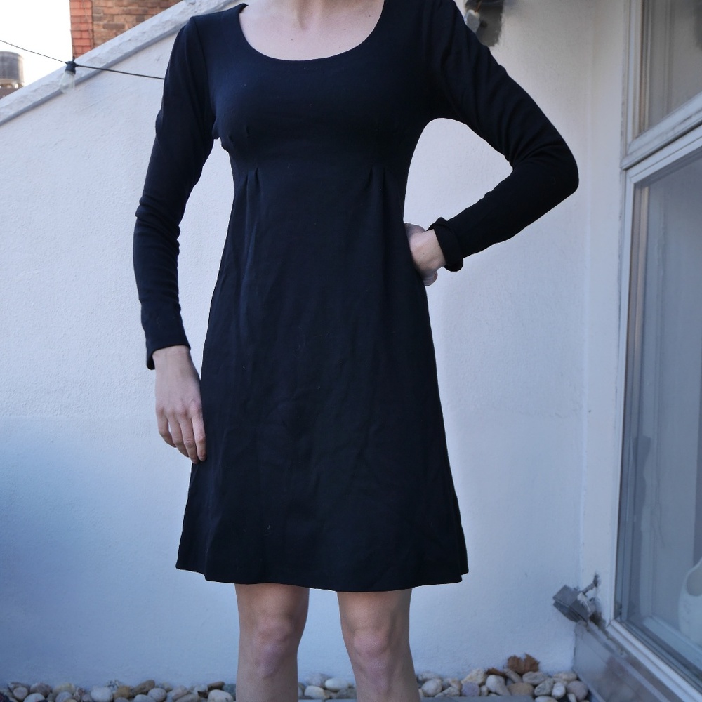 Burberry Wool Black Dress